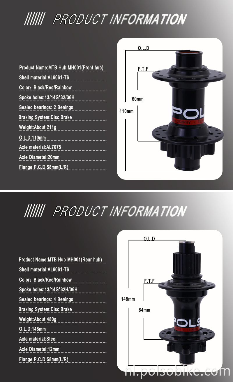 Quick realease Mtb Hub